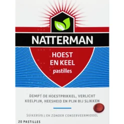 Natterman Hoest- en Keel 20 stuks
