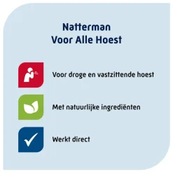 Natterman Voor alle Hoest Hoestdrank 180 ml
