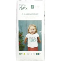 Naty Luiers Maat 4 Maxi (7-18 kg) Economy 44 stuks