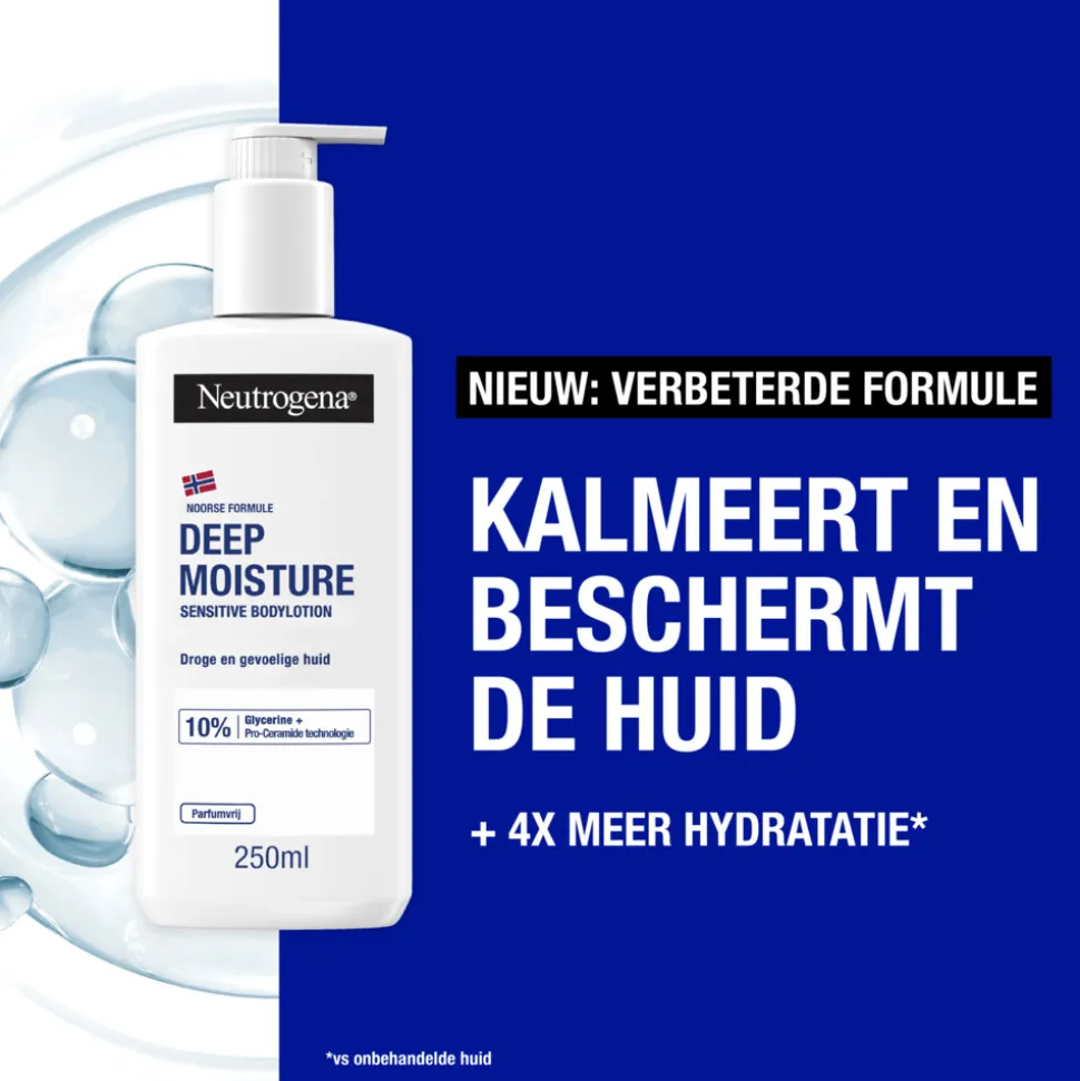 Neutrogena Bodylotion Deep Moisture Sensitive 250 ml