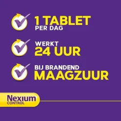 Nexium Control Tabletten 20 mg 14 tabletten