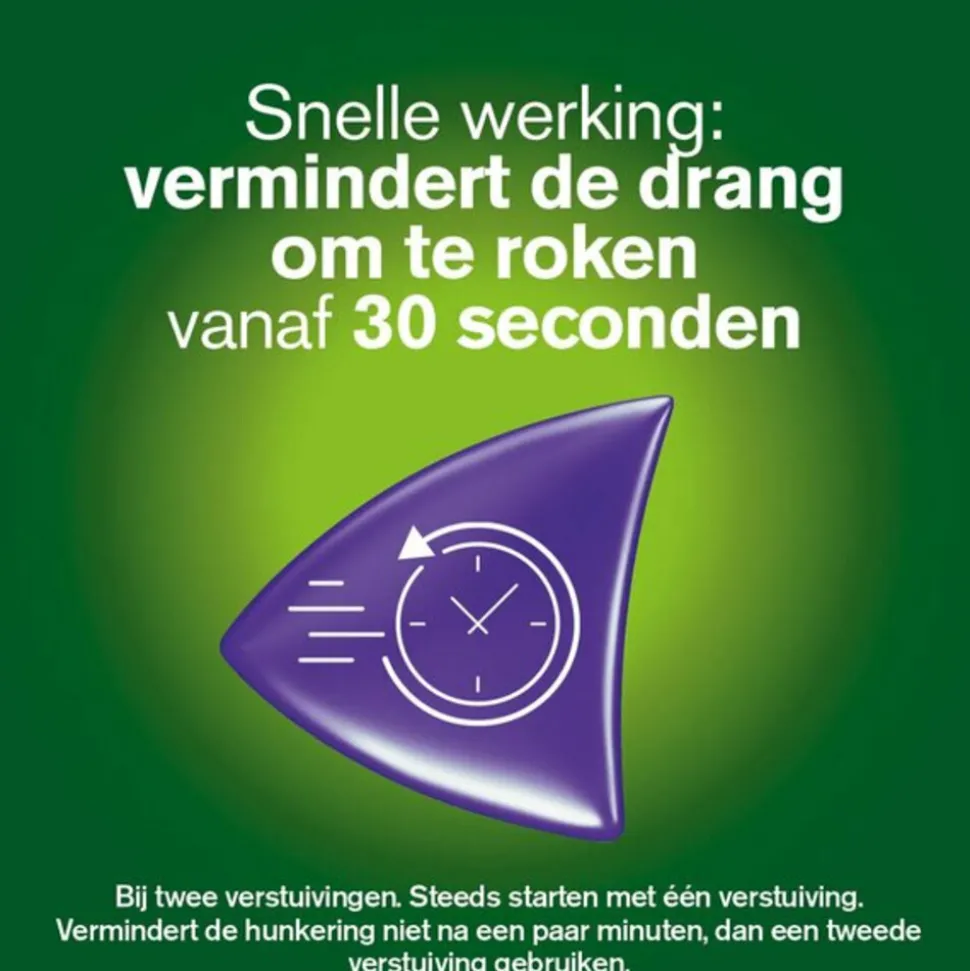 Nicorette Mondspray Fruit & Mint 1mg Duo 2 stuks