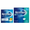 Nicotinell Combinatie therapie: Pleister 21 mg 7 st + Zuigtablet Mint 1 mg 204 st Pakket