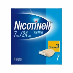 Nicotinell Nicotinepleisters 7mg 7 stuks