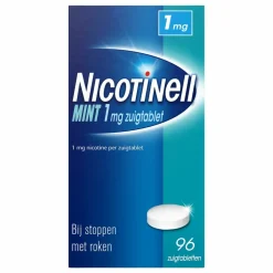 Nicotinell Zuigtablet Mint 1mg 96 zuigtabletten