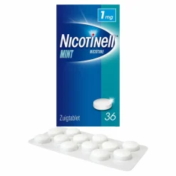 Nicotinell Zuigtablet Mint 1mg 36 zuigtabletten