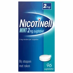 Nicotinell Zuigtablet Mint 2mg 96 zuigtabletten