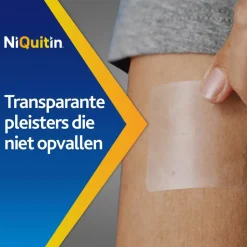 Niquitin Clear Nicotinepleisters 21 mg Stap 1 14 stuks