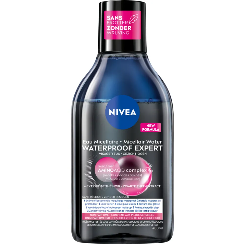 NIVEA 0% Residu Micellair Water Waterproof 400 ml