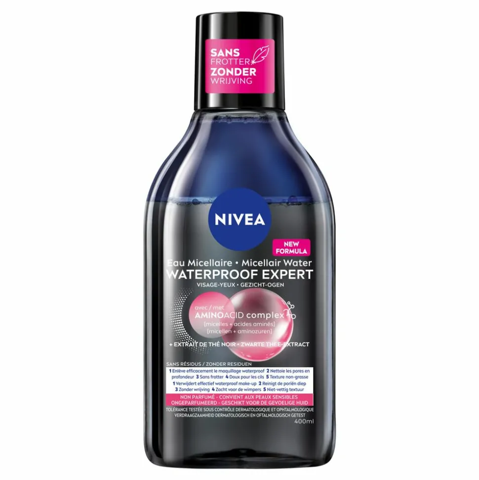 NIVEA 0% Residu Micellair Water Waterproof 400 ml