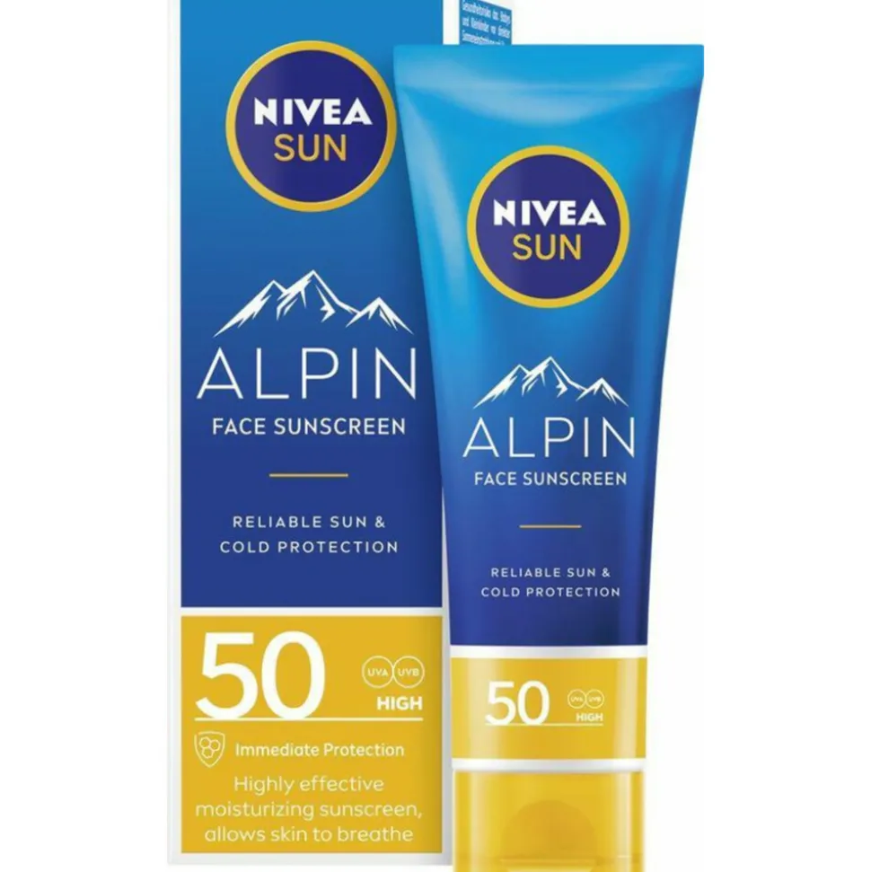 NIVEA Sun Alpin Zonnecrème Gezicht SPF 50 50 ml