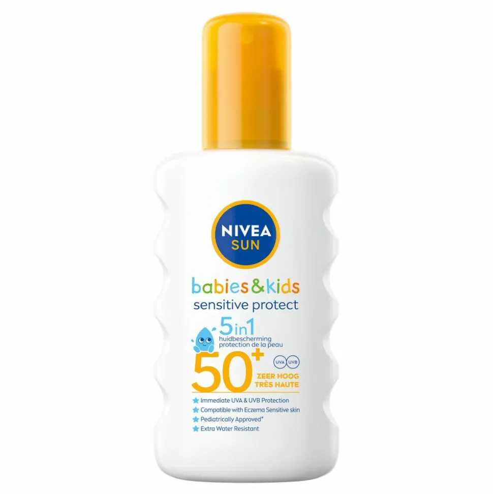 NIVEA Sun Babies & Kids Sensitive Protect Zonnespray SPF 50+ 200 ml