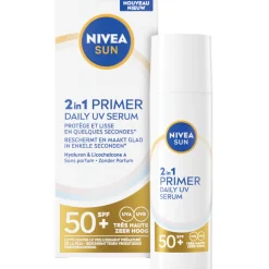 NIVEA Sun 2-in-1 Primer Gezichtsserum SPF 50+ 30 ml