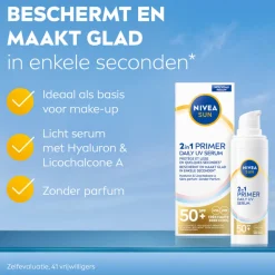 NIVEA Sun 2-in-1 Primer Gezichtsserum SPF 50+ 30 ml