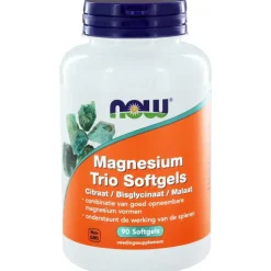 NOW Magnesium Trio 90 softgels