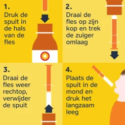 Nurofen Suspensie voor Kinderen Suikervrij 100 mg/5 ml 100 ml