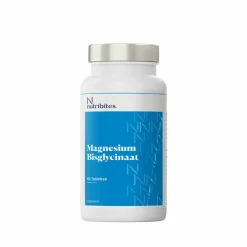 Nutribites Magnesium Bisglycinaat 60 tabletten