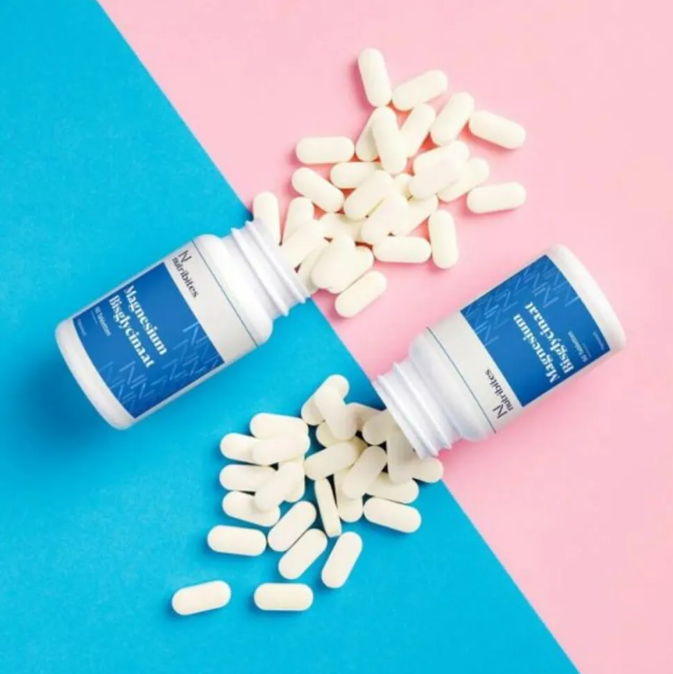Nutribites Magnesium Bisglycinaat 60 tabletten
