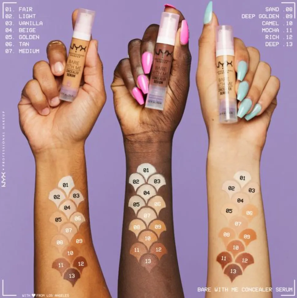 NYX Bare With Me Concealer Serum Tan 9.6 ml