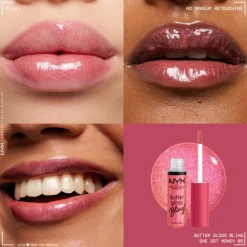 NYX Butter Gloss Bling Lipgloss She Got Money 8 ml
