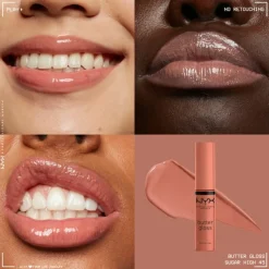 NYX Butter Gloss Lipgloss Sugar High 8 ml