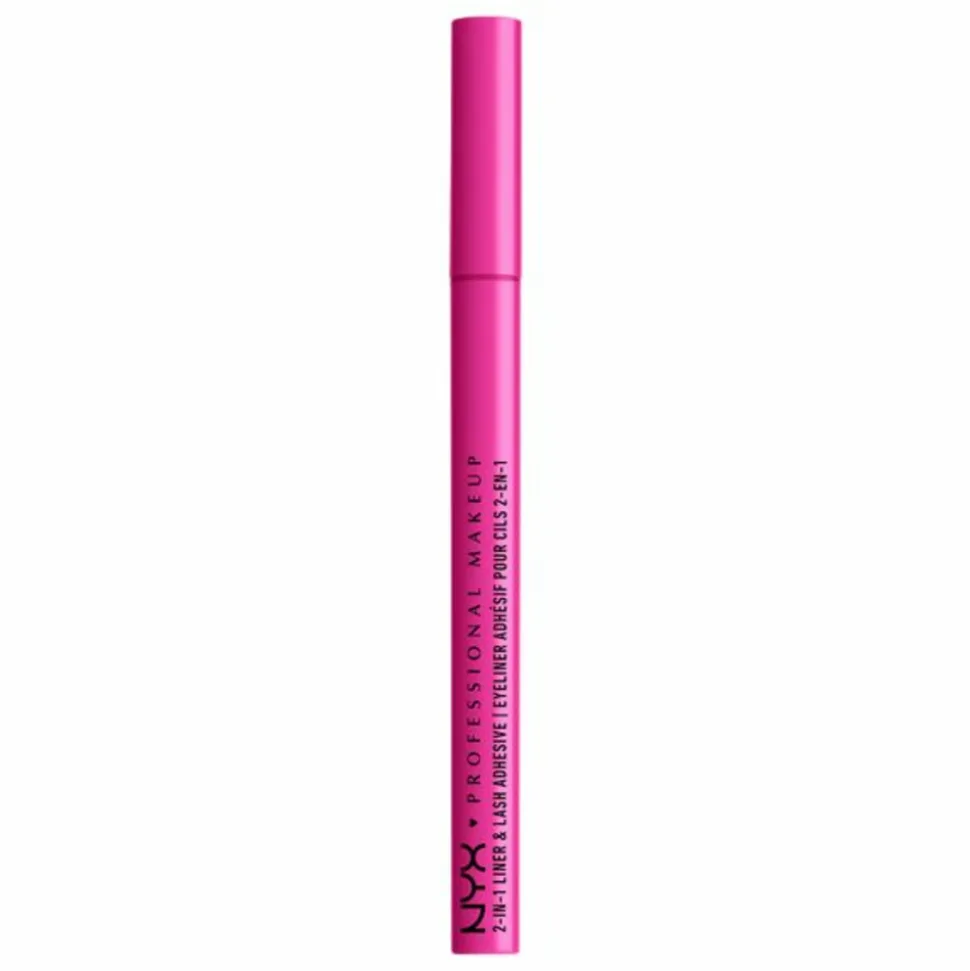 NYX Jumbo Lash 2-in-1 Eyeliner + Wimperlijn Black 1 ml
