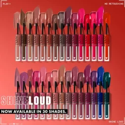 NYX Shine Loud High Shine Liquid Lipstick Goal Getter 1 stuk