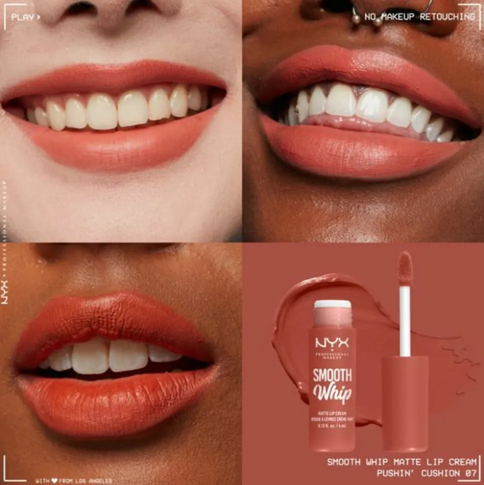 NYX Smooth Whip Matte Lip Cream Pushin Cushion 4 ml