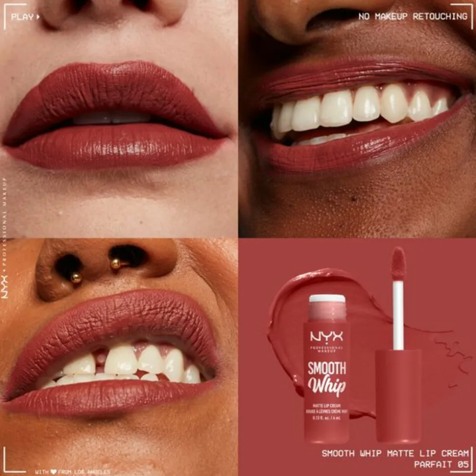NYX Smooth Whip Matte Lip Cream Parfait 4 ml
