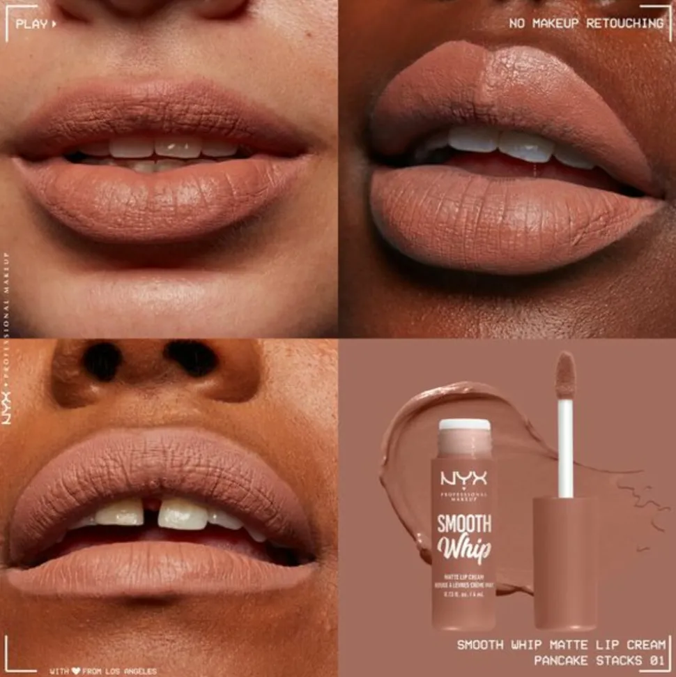NYX Smooth Whip Matte Lip Cream Pancake Stacks 4 ml