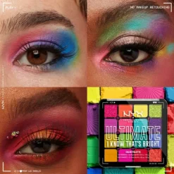 NYX Ultimate Oogschaduw Palette I Know That's Bright 1 stuk