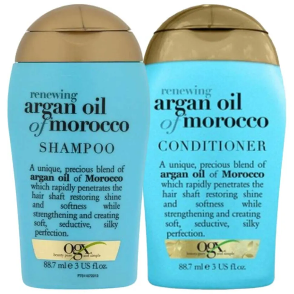 OGX Argan Oil of Morocco Mini Shampoo + Conditioner Pakket