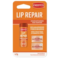 O'Keeffe's Lip Repair Unscented 4,2 gr