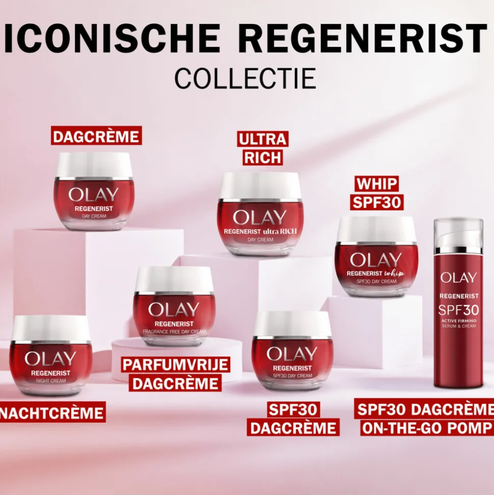 Olay Hydraterende Crème SPF30 Regenerist Whip 50 ml