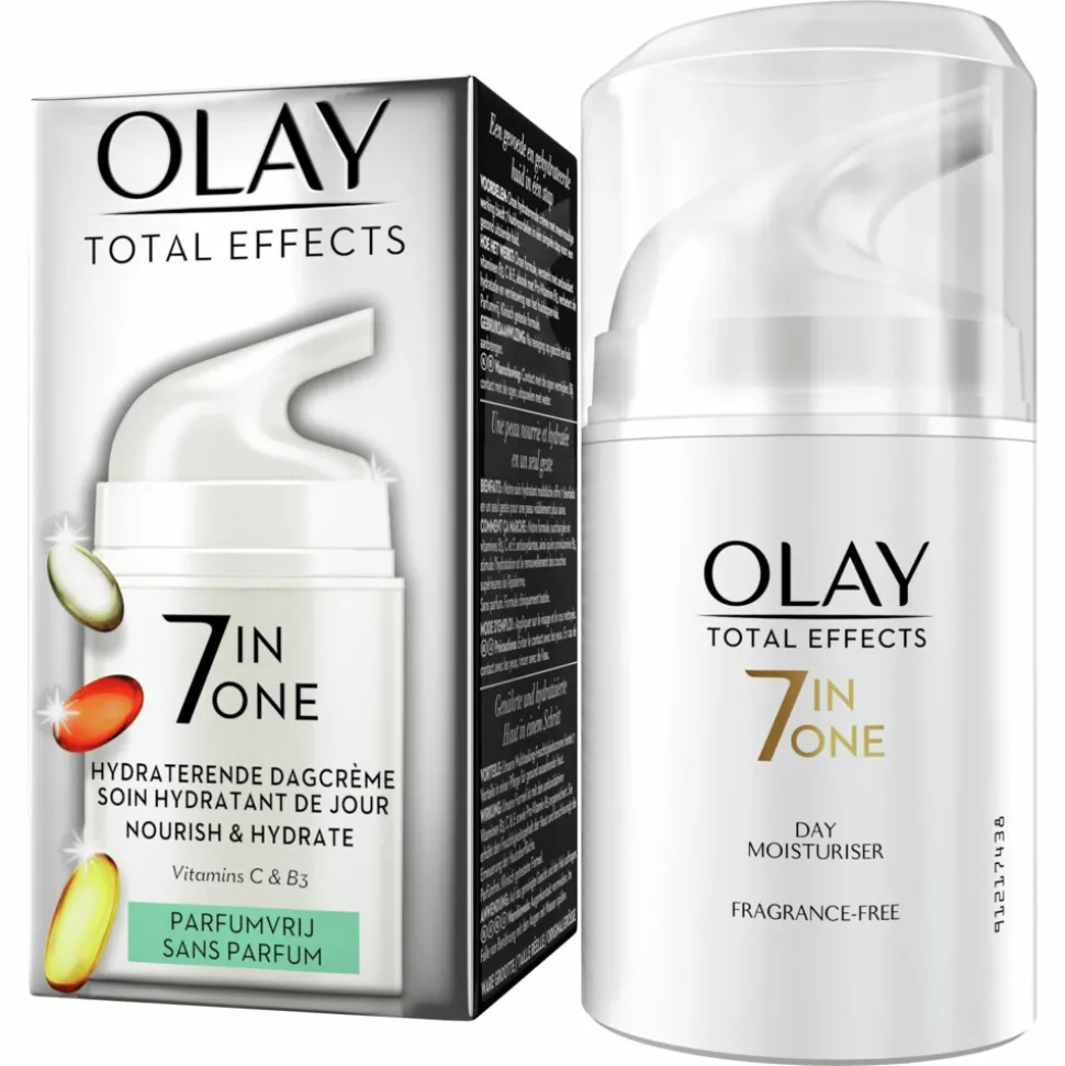 Olay Total Effects 7-in-1 Hydraterende Dagcrème Parfumvrij 50 ml