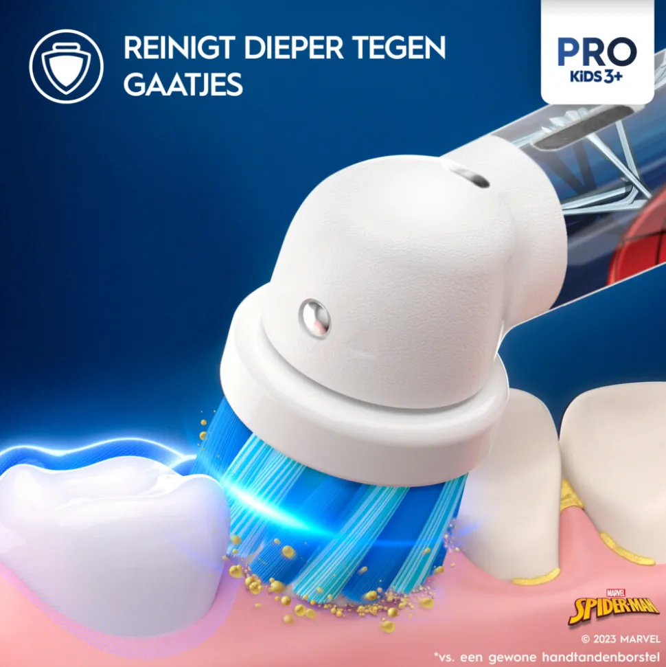 Oral-B Elektrische Tandenborstel Pro Kids Spider-Man