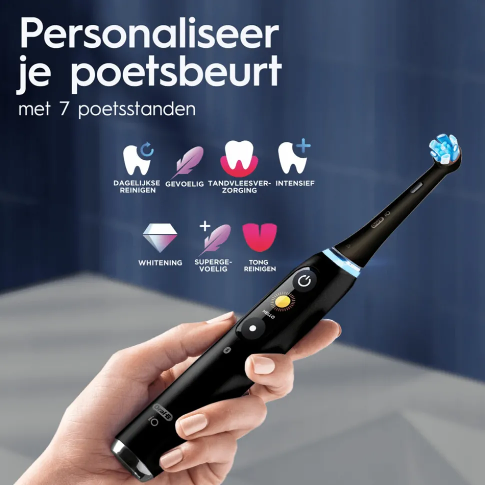 Oral-B Elektrische Tandenborstel iO 9N Zwart