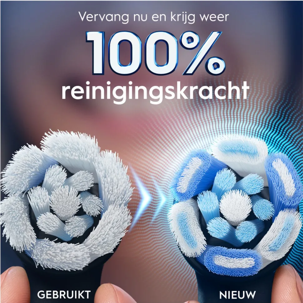 Oral-B Opzetborstels iO Ultimate Clean Zwart 10 stuks