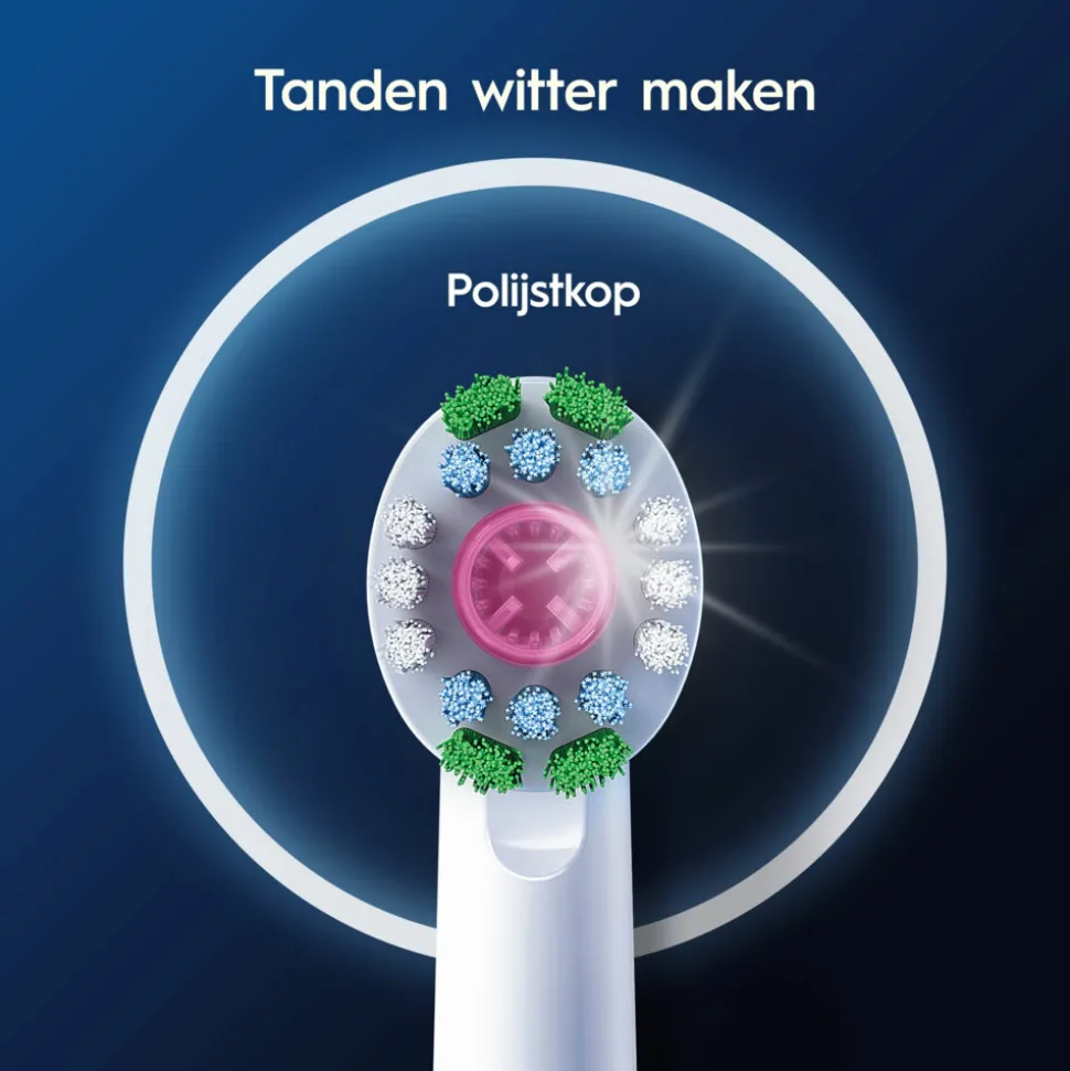 Oral-B Opzetborstels Pro 3D White 4 stuks