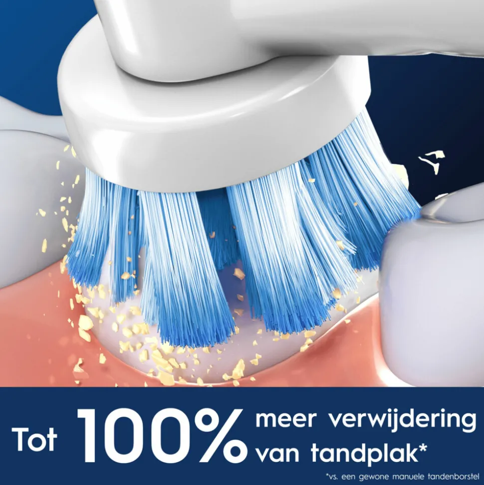 Oral-B Opzetborstels Sensitive Clean Wit 4 stuks