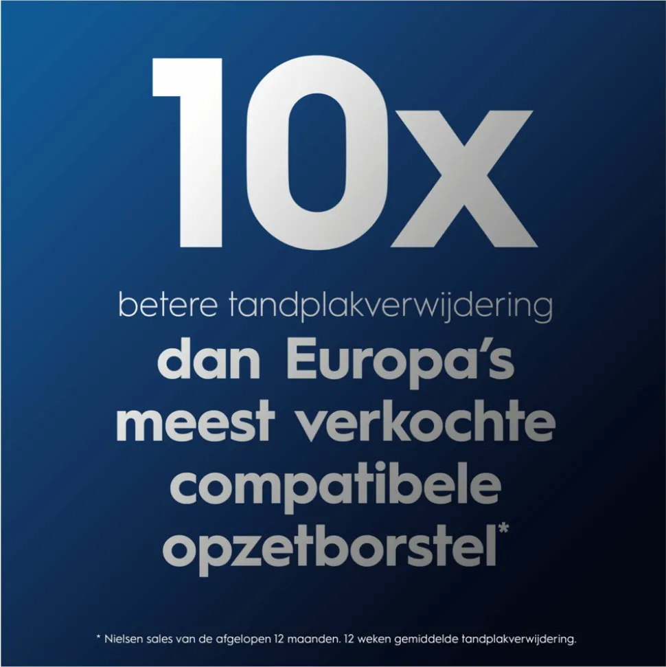 Oral-B Opzetborstels Sensitive Clean Wit 4 stuks