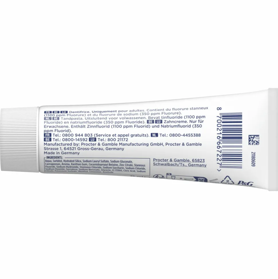 Oral-B Tandpasta Professional Bescherming Gevoelige Tanden 75 ml