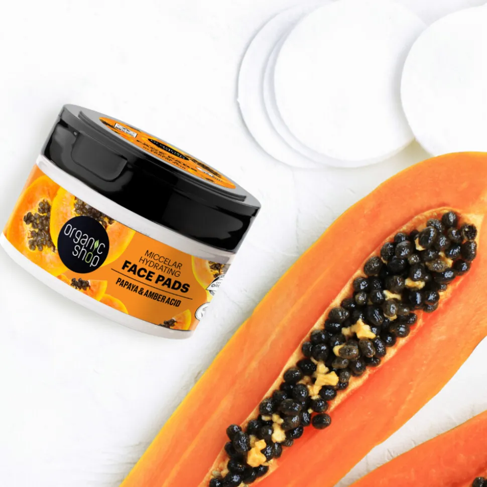 Organic Shop Face Pads Micellar Hydrating 20 pcs