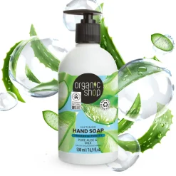 Organic Shop Handzeep Aloe and Milk 500 ml