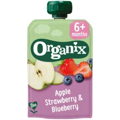 Organix Knijpfruit Appel en Peer 6+m Pakket