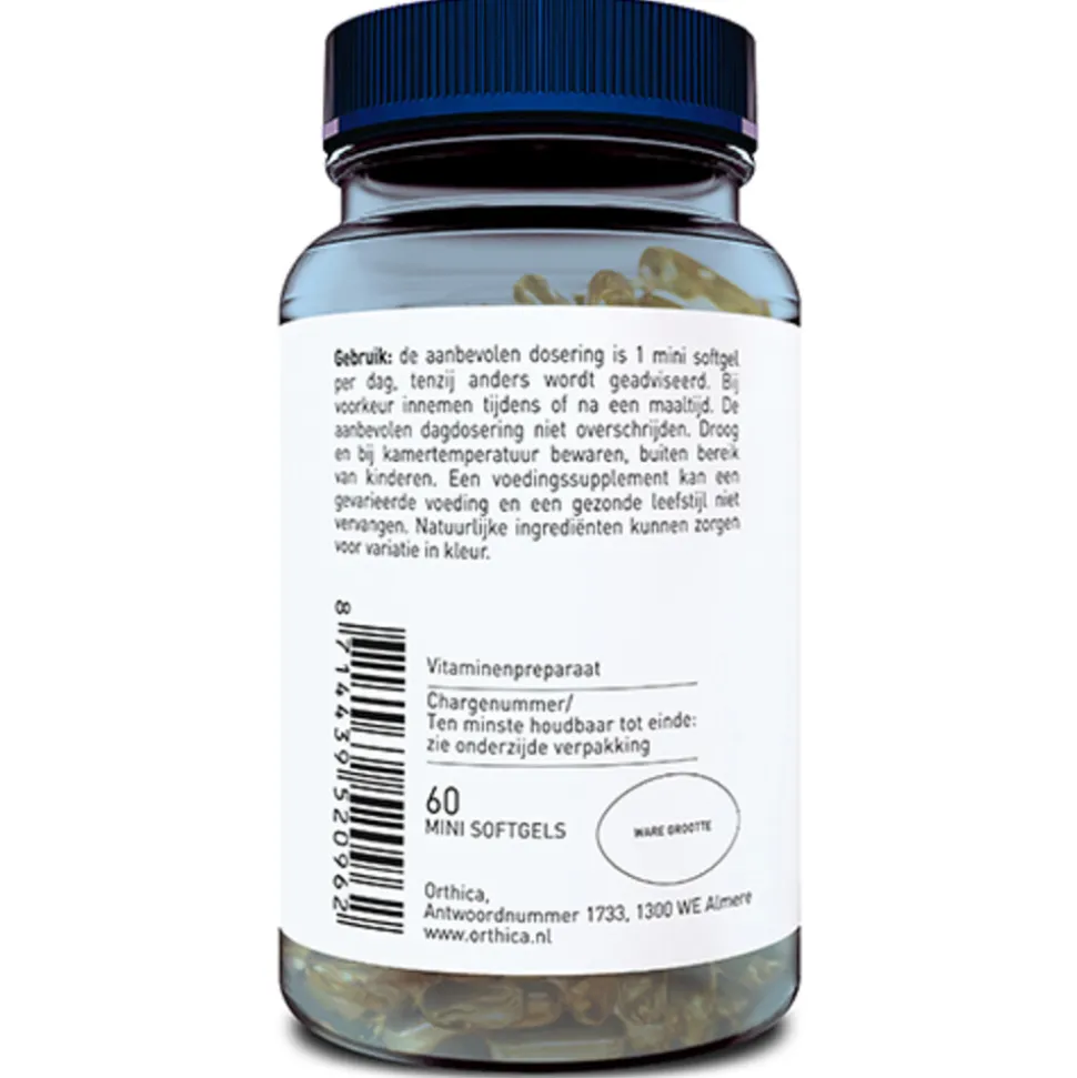 Orthica E-400+ 60 softgels