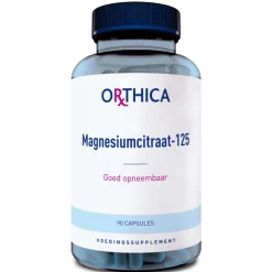 Orthica Magnesiumcitraat-125 90 capsules