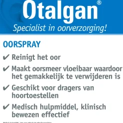 Otalgan Oorspray Hygiëne 50 ml