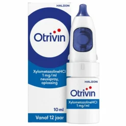Otrivin 1 mg/ml Xylometazoline HCI Neusspray 10 ml