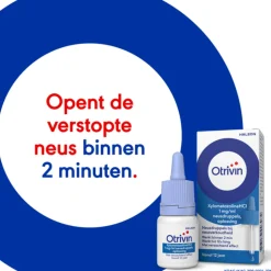 Otrivin Druppels Met Verzachtend Effect vanaf 12 jaar 10 ml